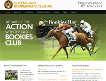 Tablet Screenshot of bookiesclub.com.au